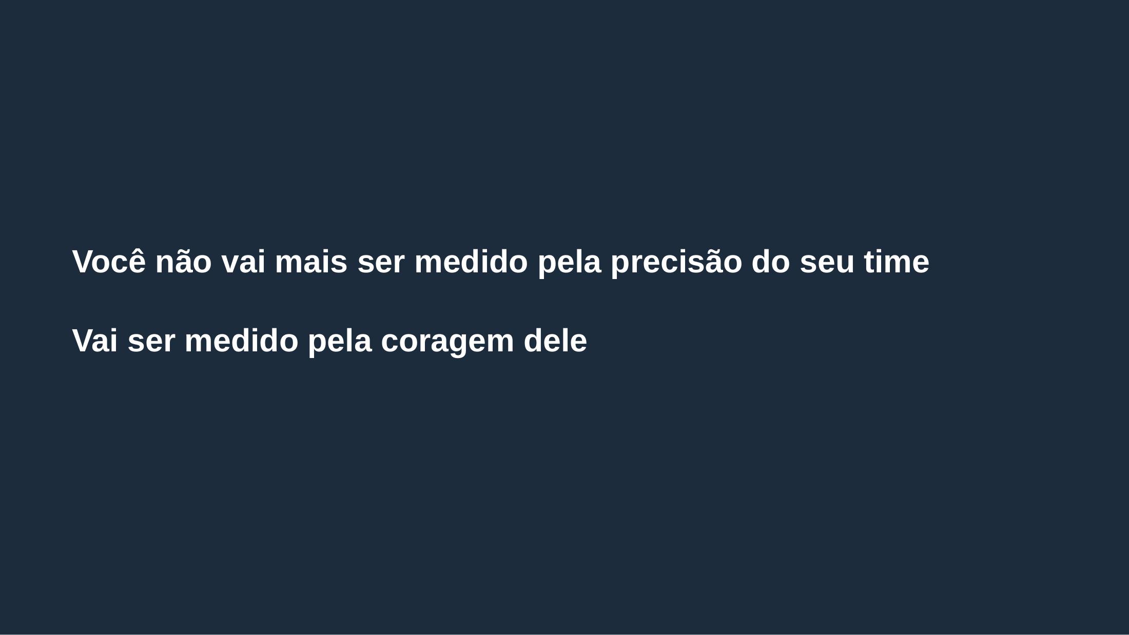 Slide 22 da apresentação Além da planilha