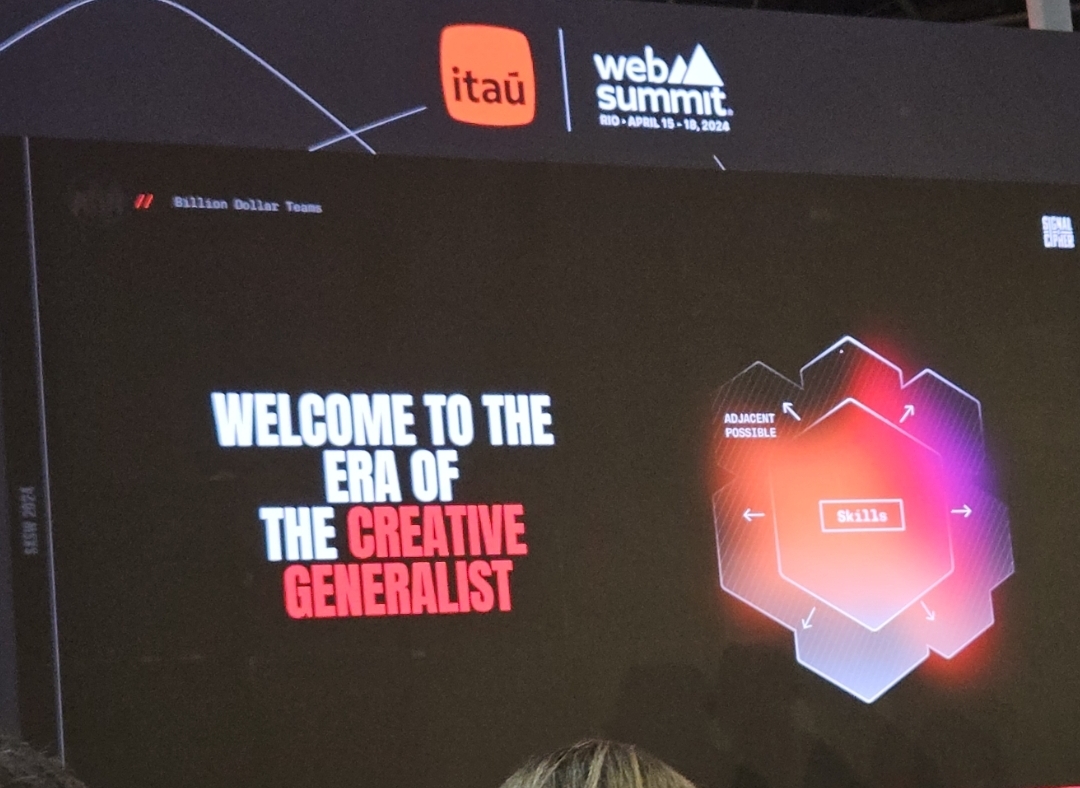 Outro registro de Web Summit Rio