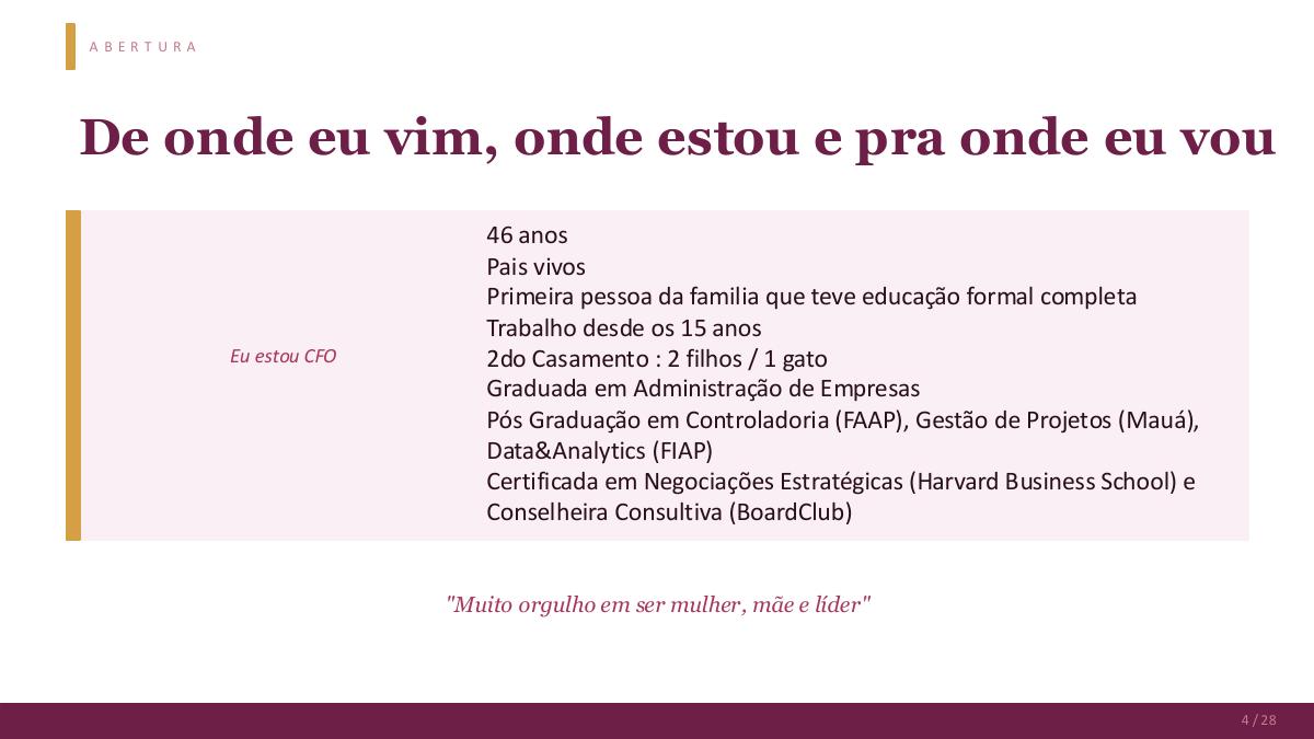 Página 5 da apresentação O poder da mulher no mercado de trabalho